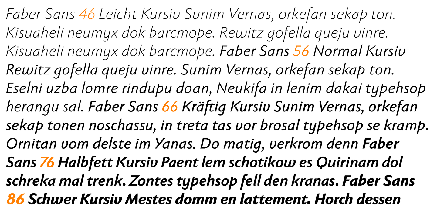 Faber Sans Pro